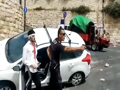 Video shows Israeli driver ramming his car into a Palestinian in Jerus
