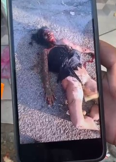 Damn scumbag dragged a woman in Brazil.