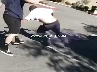 Kid beats up his drunk step dad !!