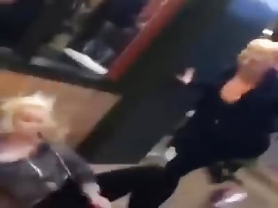 BRUTAL !! GIRL RECIEVES MULTIPLE KICKS TO THE FACE UNTIL KTFO!!