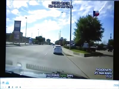 Pasadena police release dash cam and body cam video of suspect bein shot dead !!