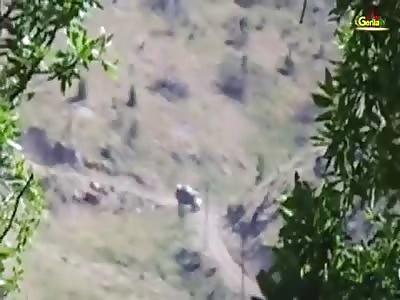 New Kurds Blow Up Turkish MRAP With IED