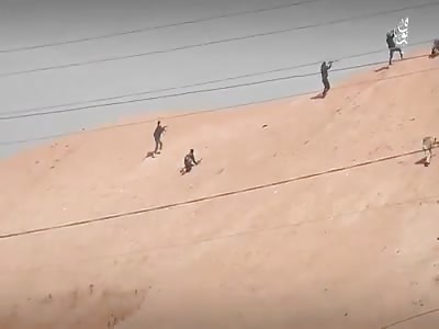 New ISIS Combat Footage With Insane Airstike 