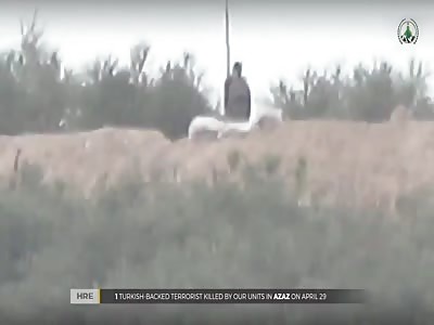 New Turkish Soldier Sniped By Good Marksmen