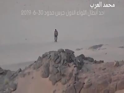Saudi Soldier Gets Gunned Down Eventually By Houghis