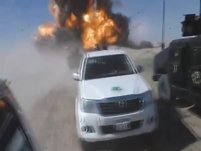 Incredible VBIED Attack On Iraqi Special Forces