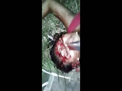 {Full Version} Woman Face Smashed And Stabbed + Brutally Mutilated HD