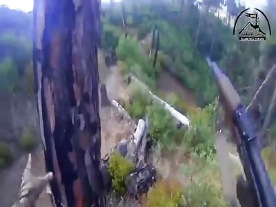 New Combat Footage From The Frontlines Of Latakia Mountains