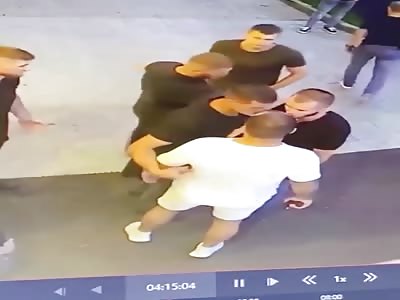 Russian Man Getting Jumped Resorts To Pulling His Non Lethal Gun 