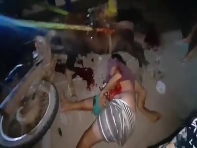 Accident Leaves Multiple People Including A Woman FUBAR