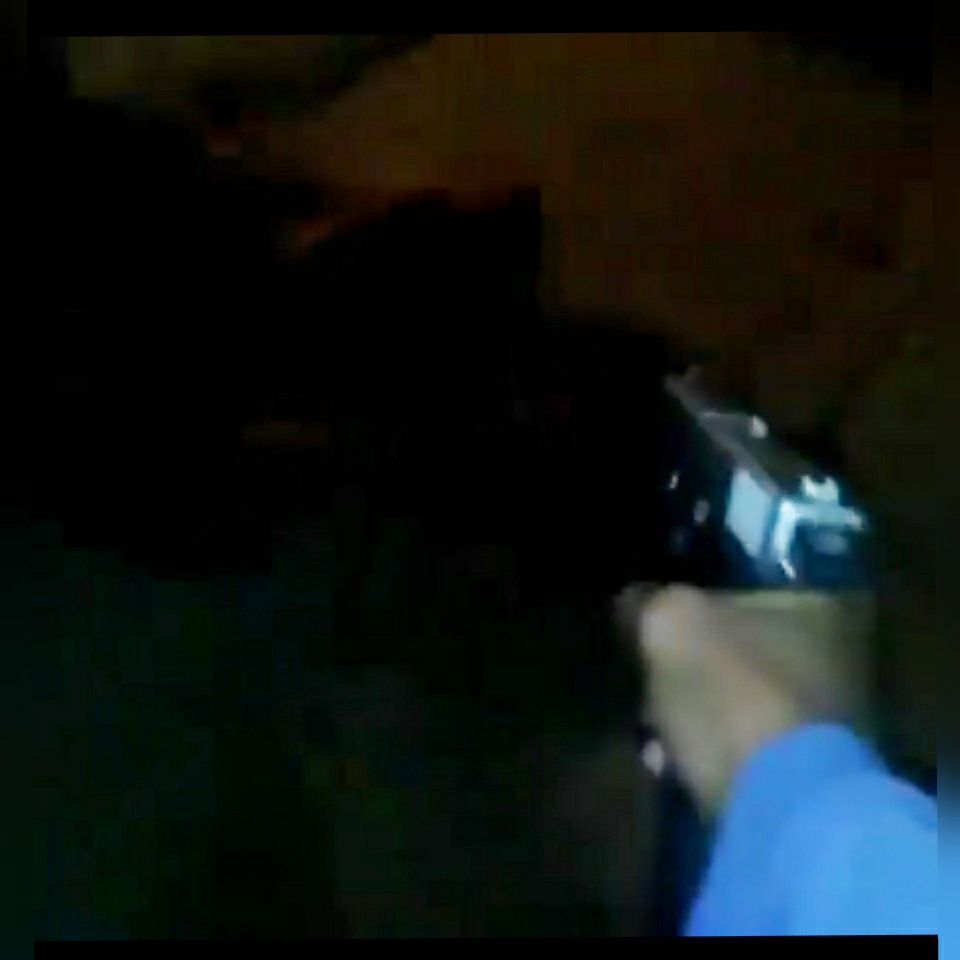 Quick Pistol Execution Of Rival In A Dark Alleyway