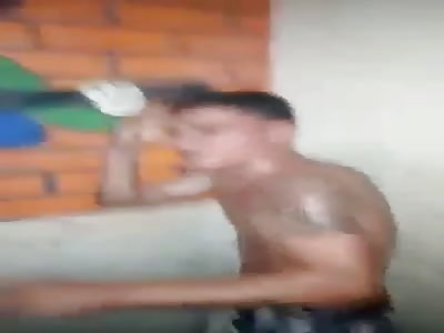 Young Man Gets Beaten By Gang Members In Prison 