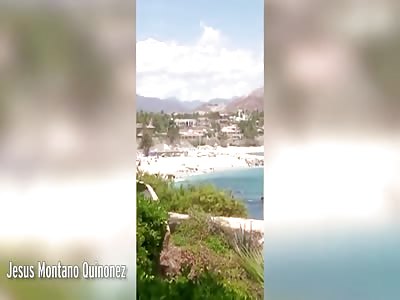 Tourists Flee For Their Lives As Gunmen Open Fire On Mexican Beach Resort