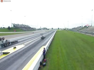 The most brutal dragster crashes of 2018