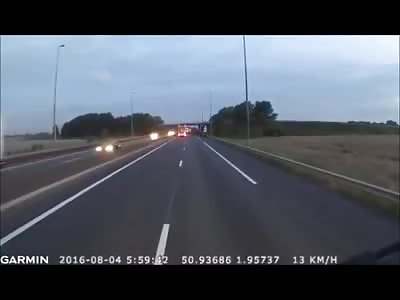 So called Migrants Attack Polish Truck En  Route To UK