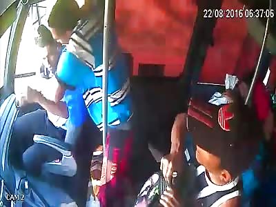 assault on bus