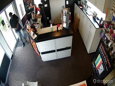 Brutal Robbery of Cell Phone Store