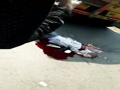 Man has head crushed by truck in accident