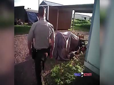 Bodycam Video Shows Deputy Shooting Charging Pit Bull
