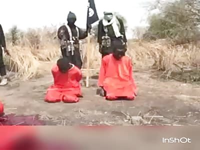 (Uncensored)  isis execution boko haram Isis kill 3 spies in nigeria 