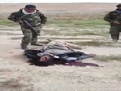 Soldier isis fallen and still receives several t...