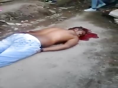 Two thugs brutally killed by in a community