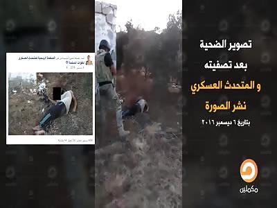 Brutal:  3 Egyptians being executed by Syrian soldiers