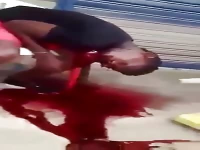 Man dies last seconds of life bleeding long after being shot