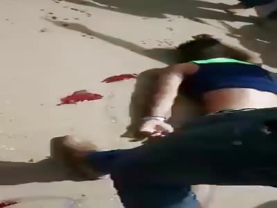 Two thieves brutally beaten to death