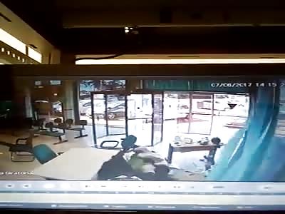 Security shoting thief
