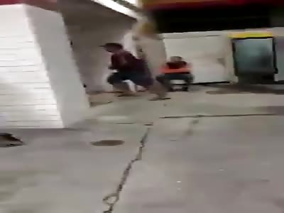 Thief and gets caught and takes several shocks