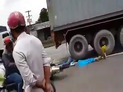 accident  hit by truck