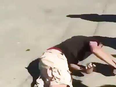 KID NEARLY DIES ON CAMERA IN BRUTAL FIGHT 