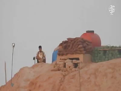(full video  360p)New video of the Islamic state sniper kill several people