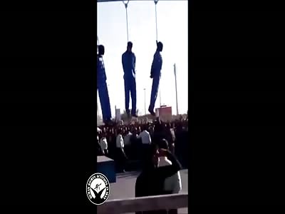 3 men hanged