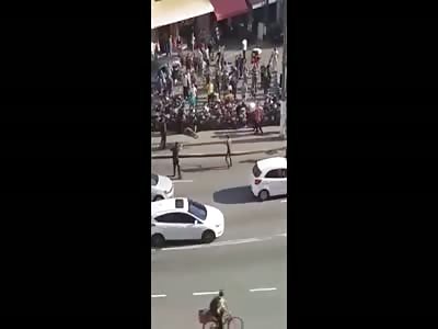 naked black  man impossible to be dominated by the fucking police of Brazil