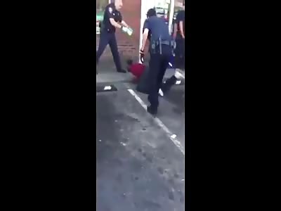 Fight with cops