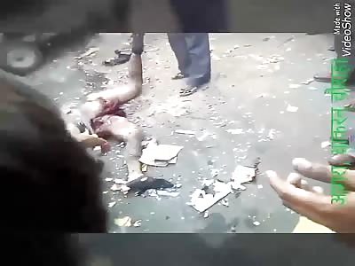 Bomb attack in Agra Dhankaran