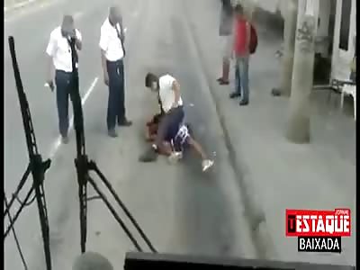  brutally beaten thief