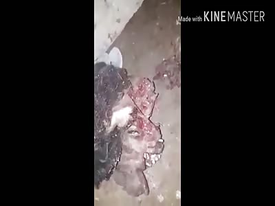 (another video) soldier has his head exposed