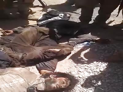 Isis soldiers shot down in battle