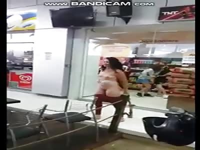 (Full video) nake woman fighting