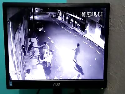 Cold blooded execution in Brazil