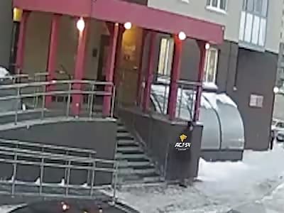 29 Year Old Girl Jumps to her Death from a Tall Building in Russia