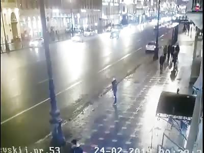 BMW Killed a Group of Pedestrians in Saint Petersburg, Russia