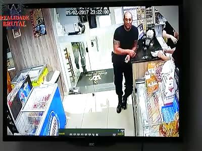Security murdered in convenience store Part2