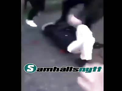 Swedish girl beaten