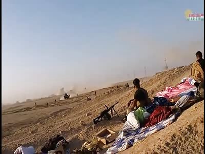 ISIS car bomb attack Iraqi PMU fighters in Niveneh, Northern Iraq
