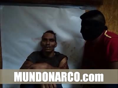 Strong video where they interrogate and behead the kidnappers of Commander Arguello de la Laguna