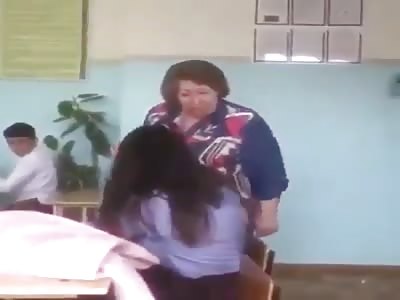 How teachers react in Russia when they feel frisky